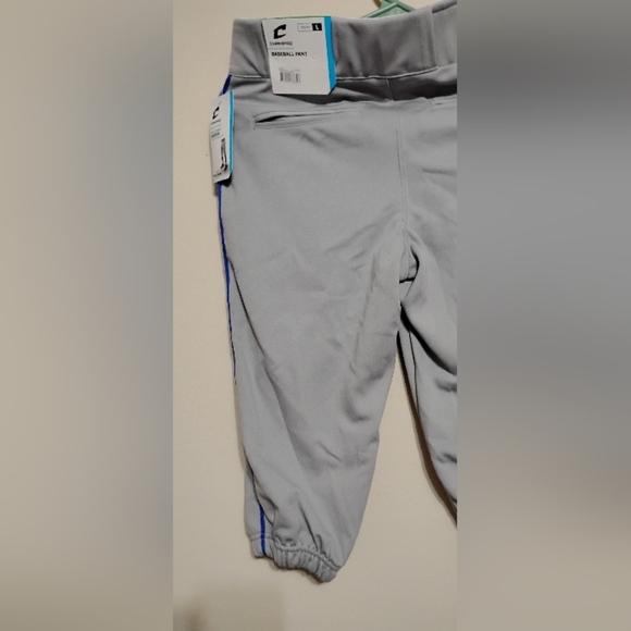 champro baseball pants youth L gray knicker elastic bottom - Picture 8 of 13